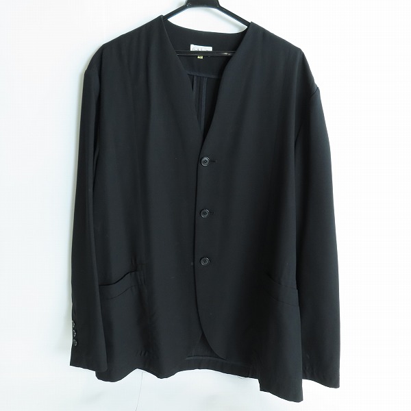 実際に弊社で買取させて頂いたPaul Smith LONDON/ポールスミス ロンドン ノーカラー ジャケット ブラック/L