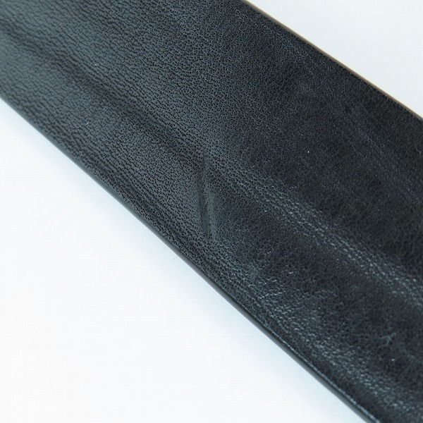 実際に弊社で買取させて頂いたBACKLASH/バックラッシュ イタリアンダブルショルダーシワ加工プルアップ レザーベルト 811-09の画像 6枚目