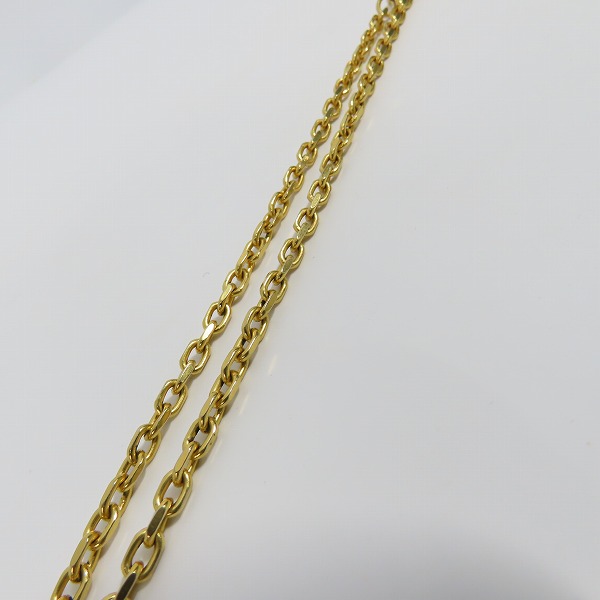 実際に弊社で買取させて頂いたVERSACE/ヴェルサーチ グレカ ネックレス DG17334Sの画像 4枚目