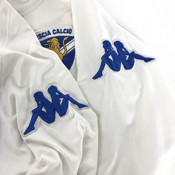 実際に弊社で買取させて頂いたkappa/カッパ ブレシア・カルチョ アウェイ ユニフォーム #10 ロベルト・バッジョ の画像 5枚目