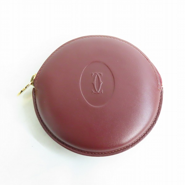 実際に弊社で買取させて頂いたCartier/カルティエ マストライン レザー コインケース