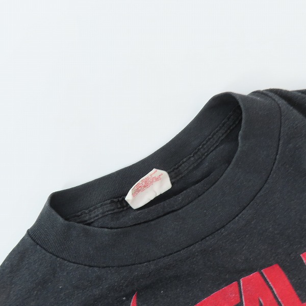 実際に弊社で買取させて頂いたMETALLICA/メタリカ and justice for all ヴィンテージ バンT/Lの画像 3枚目