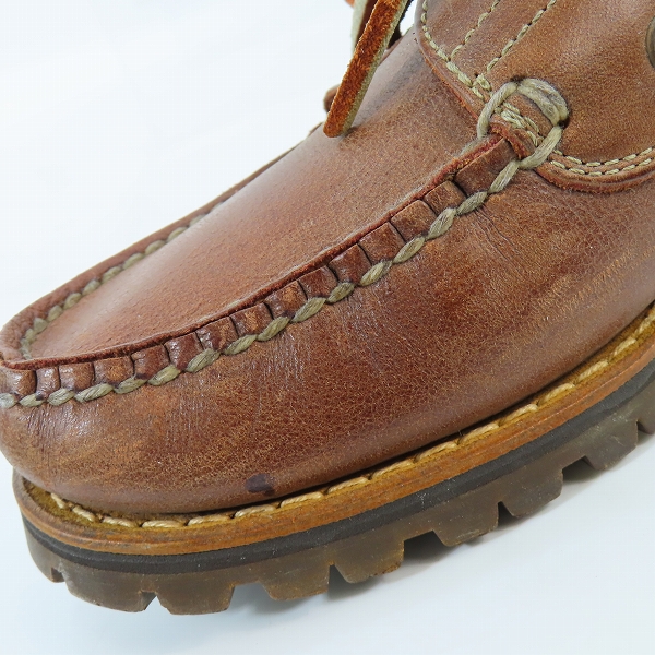 実際に弊社で買取させて頂いたDANNER/ダナー デッキシューズ/レザーシューズ D6900 /6.5の画像 8枚目