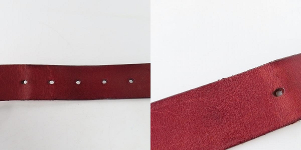 実際に弊社で買取させて頂いたETRO/エトロ 裏地ペイズリー柄 レザーベルト 44/110の画像 7枚目