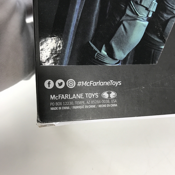 実際に弊社で買取させて頂いた【難あり】McFARLANE TOYS/マクファーレントイズ DC Multiverse/DCマルチバース BATMAN UNMASKED/バットマン（マスクなし）の画像 9枚目