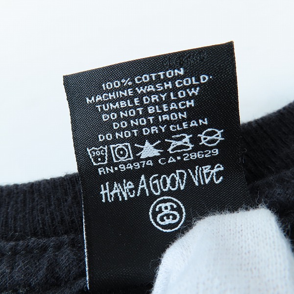 実際に弊社で買取させて頂いたmastermind JAPAN×STUSSY/マスターマインドジャパン×ステューシー 半袖Tシャツ Lの画像 3枚目