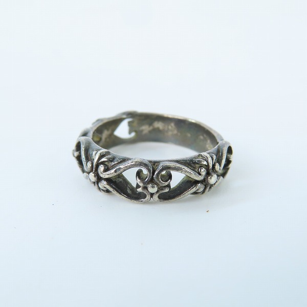 実際に弊社で買取させて頂いたBizarre/ビザール ハートモチーフリング 12号