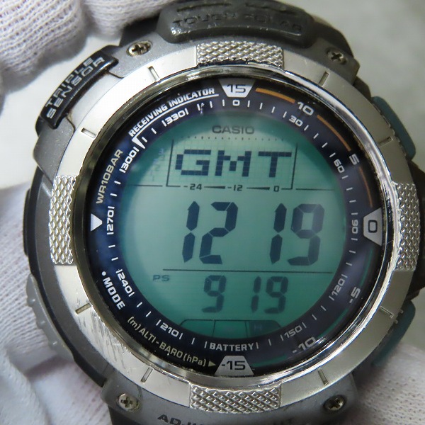 実際に弊社で買取させて頂いたCASIO/カシオ PRO TREK/プロトレック タフソーラー PRW-1000J-1JRの画像 4枚目