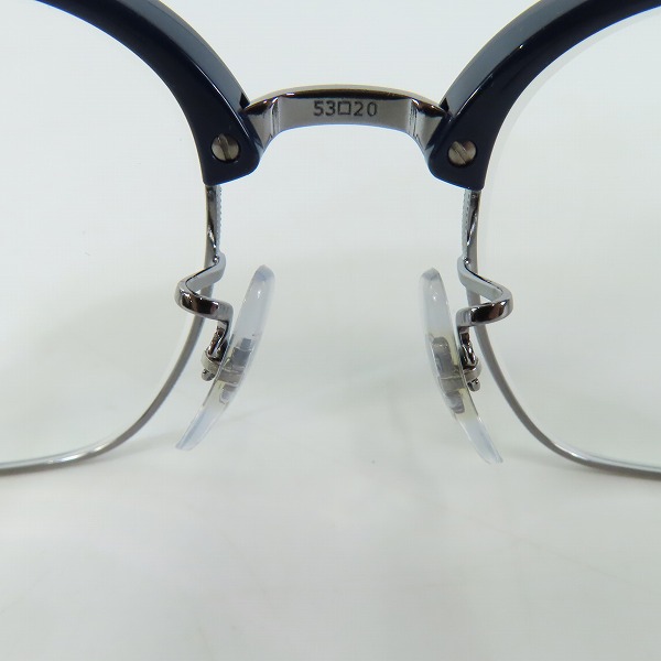 実際に弊社で買取させて頂いたRayBan/レイバン NEW CLUBMASTER OPTICS 度入り メガネフレーム/アイウェア RB7216Fの画像 3枚目