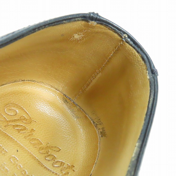 実際に弊社で買取させて頂いたPARABOOT/パラブーツ CHAMBORD/シャンボード Uチップ レザーシューズ 52922 5.5Fの画像 6枚目