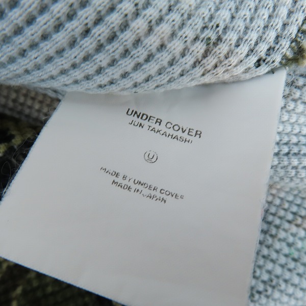 実際に弊社で買取させて頂いたUNDERCOVER/アンダーカバー CHAOTIC DISCORD Military 嵌め絵期 01SS カモ柄 カットソー Z212 Mの画像 3枚目