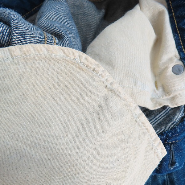 実際に弊社で買取させて頂いたHYSTERIC GLAMOUR/ヒステリックグラマー RB加工 スタッズ ボタンフライ デニム 0231AP05/34の画像 7枚目