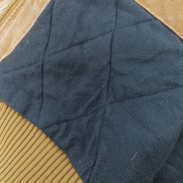 実際に弊社で買取させて頂いたCarhartt/カーハート アクティブジャケット J130 BRN/XLの画像 4枚目