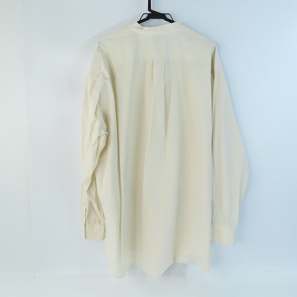 実際に弊社で買取させて頂いた+J/プラスジェイ UNIQLO×JIL SANDER スーピマコットンオーバーサイズシャツ 331-436114/3XLの画像 1枚目