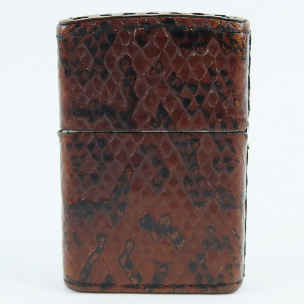 実際に弊社で買取させて頂いたZIPPO/ジッポー Harley-Davidson/ハーレーダビッドソン 革巻きの画像 1枚目