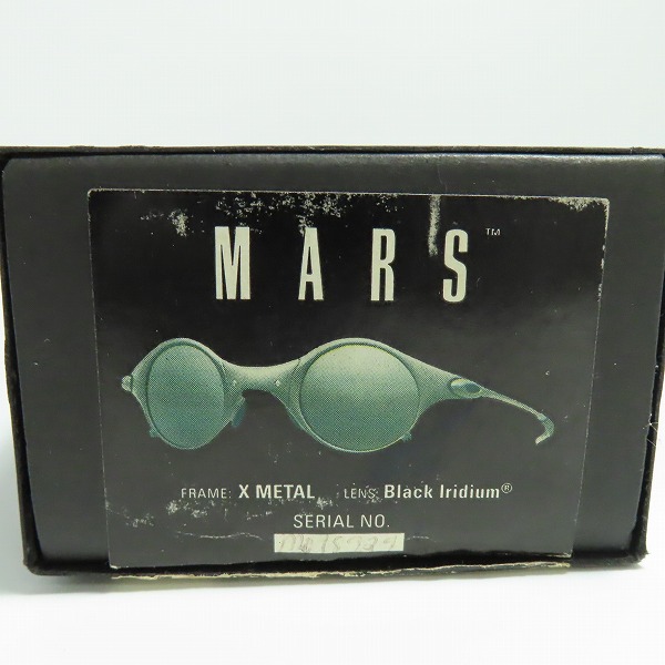 実際に弊社で買取させて頂いたOAKLEY/オークリー MARS/マーズ X-METAL/エックスメタル サングラス/アイウェア M018929の画像 8枚目
