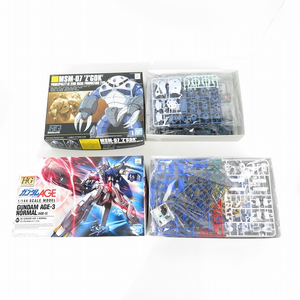 実際に弊社で買取させて頂いた【おまとめ/未組立】バンダイ 1/144 ガンダム 組立体験会Ver./HG ズゴック/SD BB戦士 武者頑駄無/ハロプラ モモハロ 他の画像 3枚目