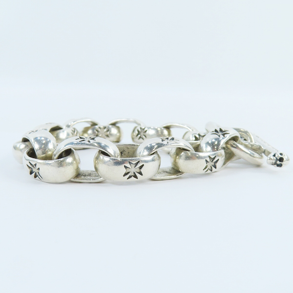 実際に弊社で買取させて頂いた【ギャラ付き】Gabor/ガボール ALL H.W.O リンク ブレスレットの画像 2枚目