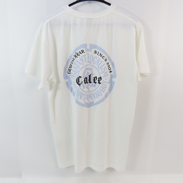 実際に弊社で買取させて頂いたCALEE/キャリー STRETCH EMBLEM LOGO TEE/ストレッチ エンブレム ロゴ Tシャツ CL-24SS003NT/Mの画像 1枚目