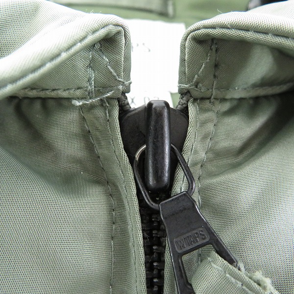 実際に弊社で買取させて頂いたWTAPS/ダブルタップス 17aw CWU JACKET フライトジャケット 172WVDT-JKM04/02の画像 8枚目