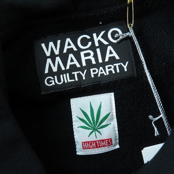 実際に弊社で買取させて頂いた【未使用】WACKO MARIA/ワコマリア HIGHTIMES HEAVY WEIGHT PULLOVER HOODED SWEAT HIGHTIMES-WM-SS11/XLの画像 2枚目