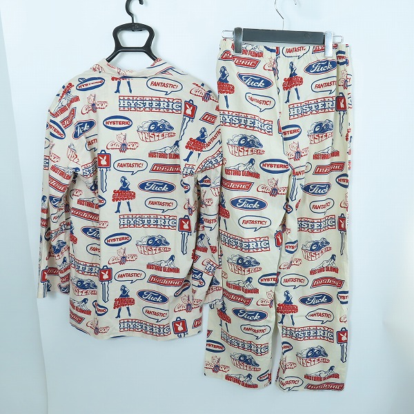 実際に弊社で買取させて頂いたHYSTERIC GLAMOUR/ヒステリックグラマー パジャマ/セットアップの画像 1枚目