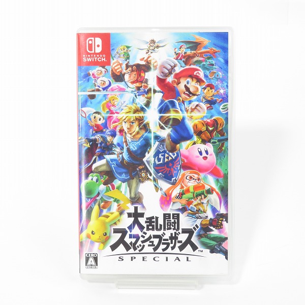 実際に弊社で買取させて頂いたNintendo Switch/ニンテンドースイッチ ソフト 任天堂 大乱闘スマッシュブラザーズ SPECIAL/スマブラ スペシャル