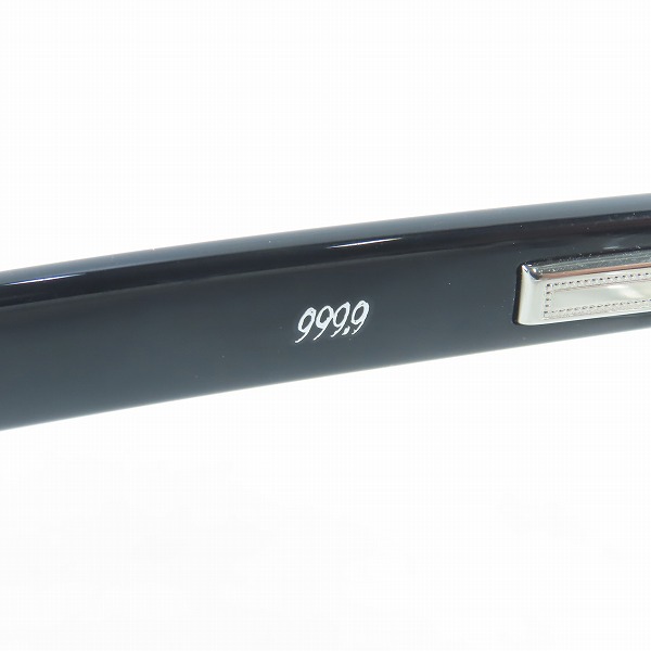 実際に弊社で買取させて頂いた999.9/フォーナインズ アイウェア/メガネフレーム NP-161 638の画像 3枚目