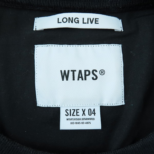 実際に弊社で買取させて頂いたWTAPS /ダブルタップス 22SS SMOCK/SS/COTTO.BROADCLOTH/スモック 半袖シャツ 221TQDT-SHM07/04の画像 2枚目