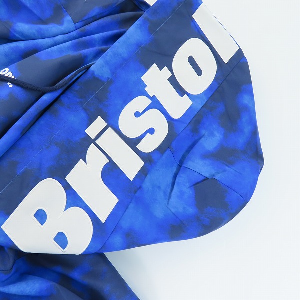 実際に弊社で買取させて頂いた【未使用】F.C.Real Bristol/F.C.レアルブリストル 22SS プルオーバーアノラック FCRB-220069/XLの画像 6枚目