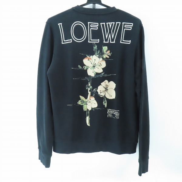 実際に弊社で買取させて頂いたLOEWE/ロエベ 19SS プリント ロングスリーブ スウェット H6199480CRの画像 1枚目