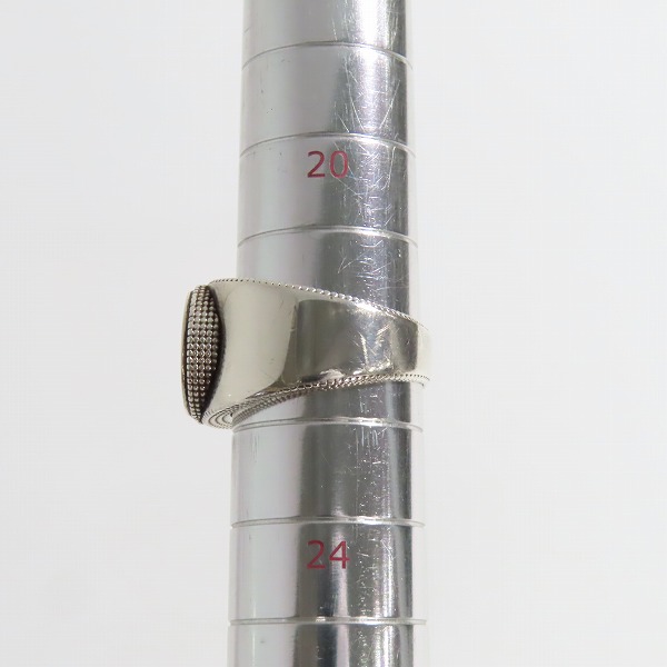 実際に弊社で買取させて頂いたGUCCI/グッチ インターロッキング Gリング/指輪/22-22.5号の画像 9枚目