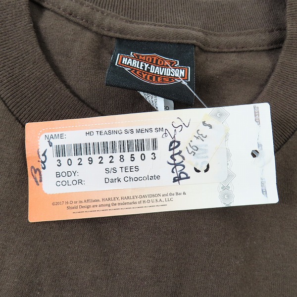 実際に弊社で買取させて頂いたHARLEY-DAVIDSON/ハーレーダビッドソン バイクガール Tシャツ/Sの画像 6枚目