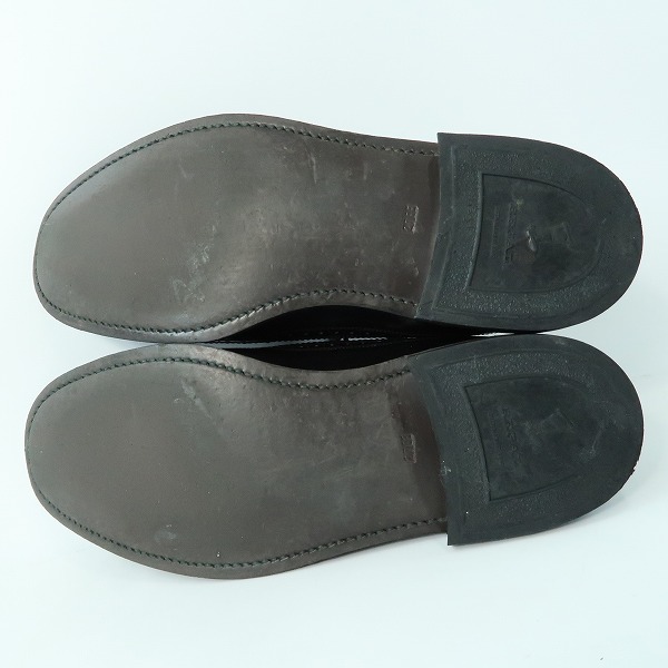 実際に弊社で買取させて頂いたREGAL/リーガル ウイングチップ レザー シューズ ブラック 2589/27の画像 2枚目