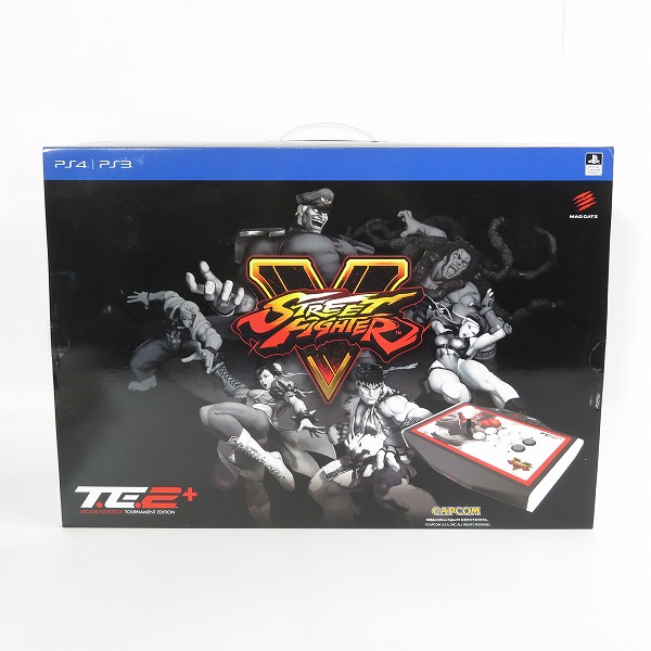 実際に弊社で買取させて頂いたMad Catz/マッドキャッツ MCS-FS-SFV-TE2P ストリートファイターV アーケード ファイトスティック TE2+ アケコン【動作未確認】