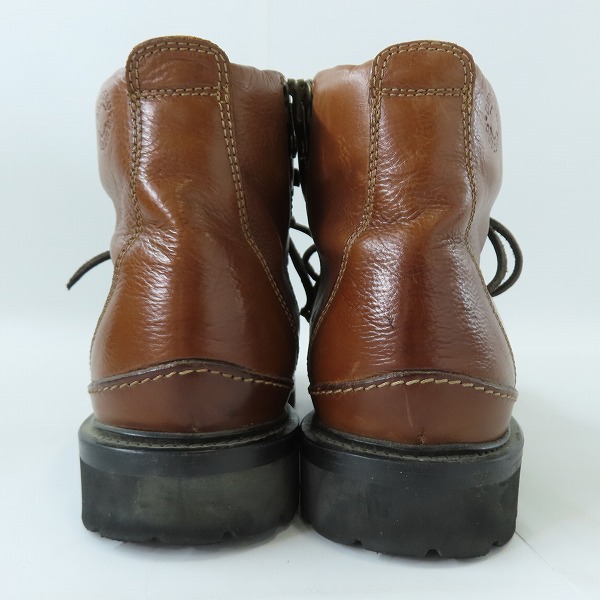 実際に弊社で買取させて頂いたBUTTERO/ブッテロ サイドジップ レザートレッキング ブーツ ブラウン B4950/43の画像 1枚目