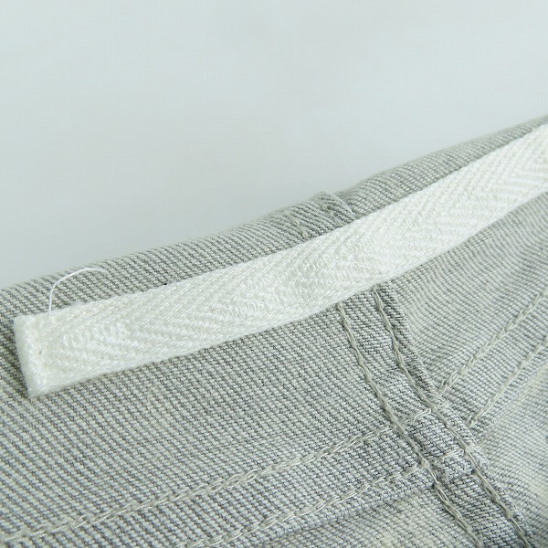 実際に弊社で買取させて頂いたJULIUS/ユリウス 20AW タックドニー スキニー デニム パンツ 717PAM14-PL/1の画像 3枚目
