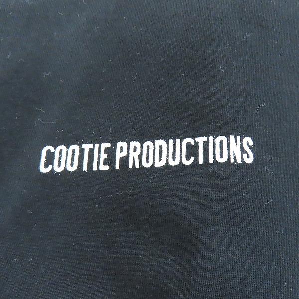 実際に弊社で買取させて頂いたCOOTIE/クーティー 背面 蛇/スネーク プリント ロングスリーブ カットソー Tシャツ/Mの画像 3枚目