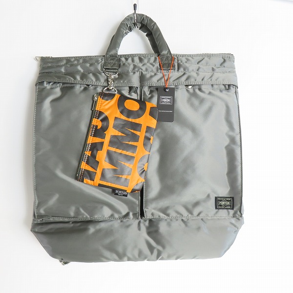 実際に弊社で買取させて頂いた【未使用】COMME des GARCONS/コムデギャルソン×ポーター 381-17404 TANKER HELMET BAG タンカーヘルメットバッグの画像 0枚目