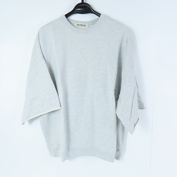 実際に弊社で買取させて頂いたCOOTIE/クーティー Sulfur Dyed Cut Off S/S Sweatshirt カットオフ/切りっぱなし 半袖 スウェット シャツ/M