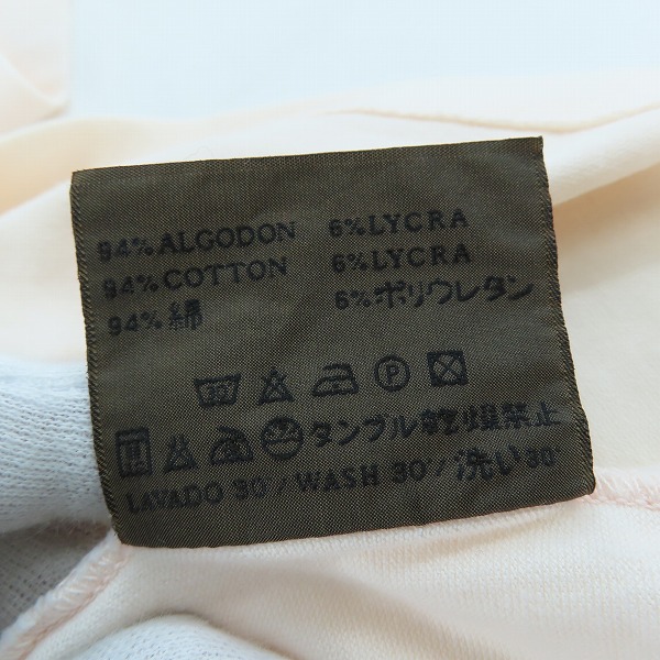 実際に弊社で買取させて頂いたLOEWE/ロエベ  ロゴ刺繍 Tシャツ/Lの画像 4枚目
