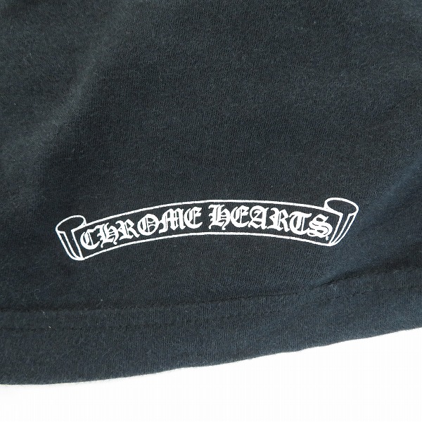 実際に弊社で買取させて頂いたCHROME HEARTS/クロムハーツ セメタリークロス バックプリント 長袖 Tシャツ/L の画像 8枚目