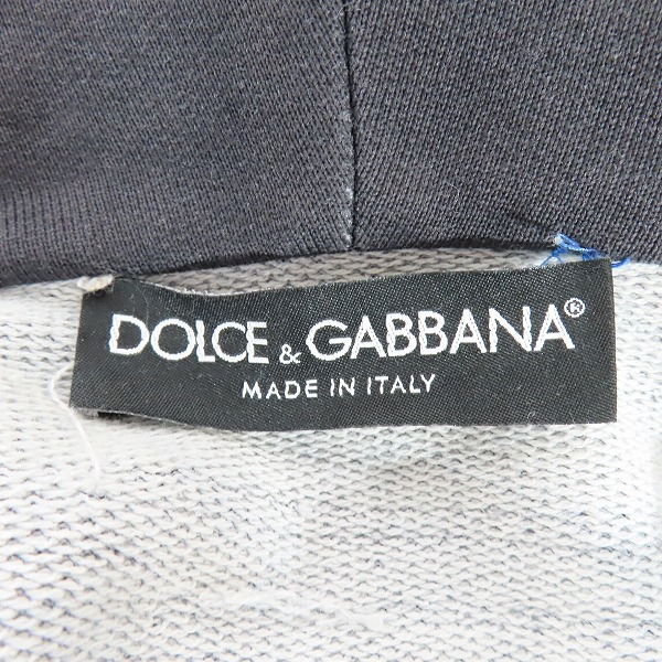 実際に弊社で買取させて頂いたDOLCE&GABBANA/ドルチェ＆ガッバーナ/ドルガバ アニマル柄 ジップアップパーカー 52の画像 2枚目