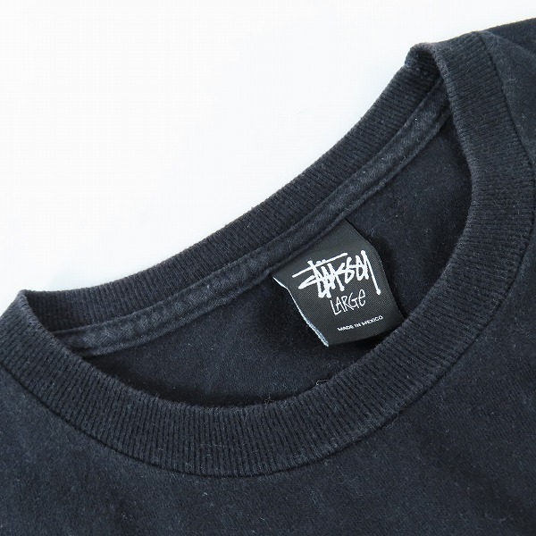 実際に弊社で買取させて頂いたmastermind JAPAN×STUSSY/マスターマインドジャパン×ステューシー 半袖Tシャツ Lの画像 4枚目