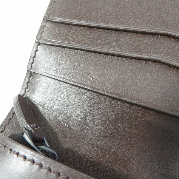 実際に弊社で買取させて頂いたdunhill/ダンヒル レザー ロゴ 2つ折り 長財布の画像 7枚目