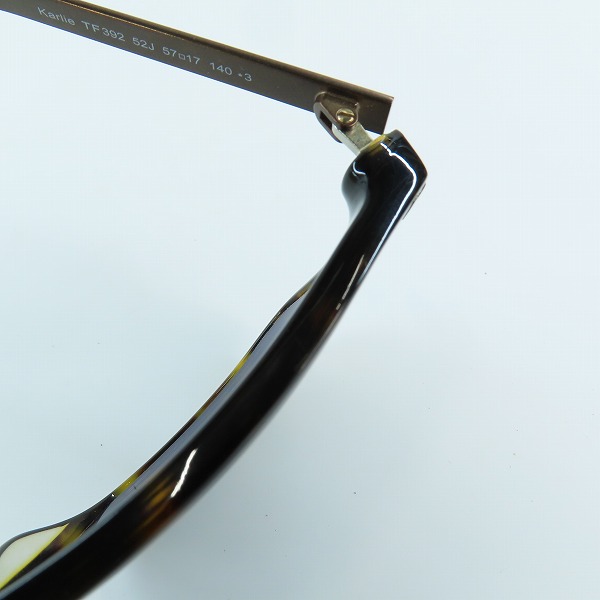 実際に弊社で買取させて頂いたTOM FORD/トムフォード Karlie/カーリー サングラス  TF392 52Jの画像 8枚目