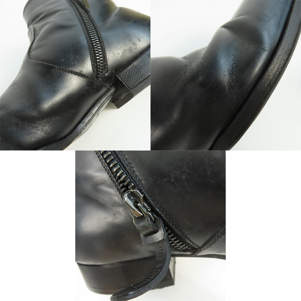 実際に弊社で買取させて頂いたLOUIS VUITTON/ルイヴィトン サイドジップブーツ 6.5の画像 6枚目