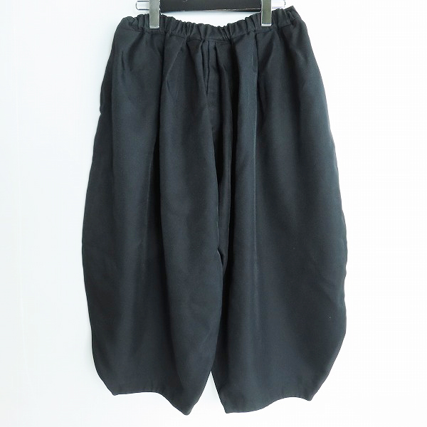 実際に弊社で買取させて頂いたBLACK COMME des GARCONS/ブラックコムデギャルソン AD2019 サルエルパンツ 1E-P005/M