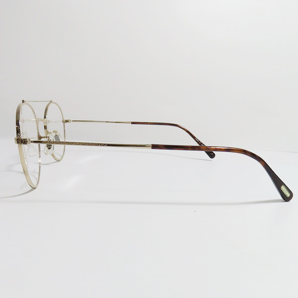 実際に弊社で買取させて頂いたOLIVER PEOPLES/オリバーピープルズ Cheswick WG メタルフレーム メガネフレーム アイウェアの画像 1枚目