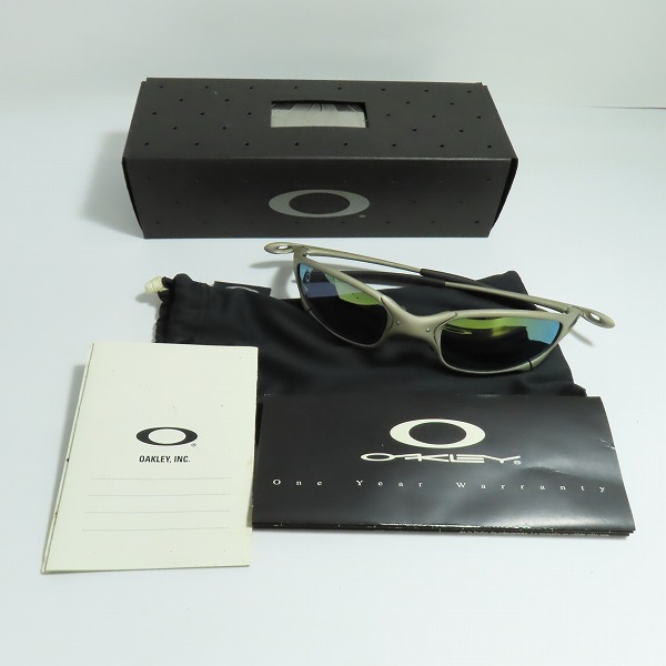 実際に弊社で買取させて頂いたOAKLEY/オークリー JULIET PLASMA/ジュリエット X-METAL/エックスメタル サングラス/アイウェアの画像 8枚目